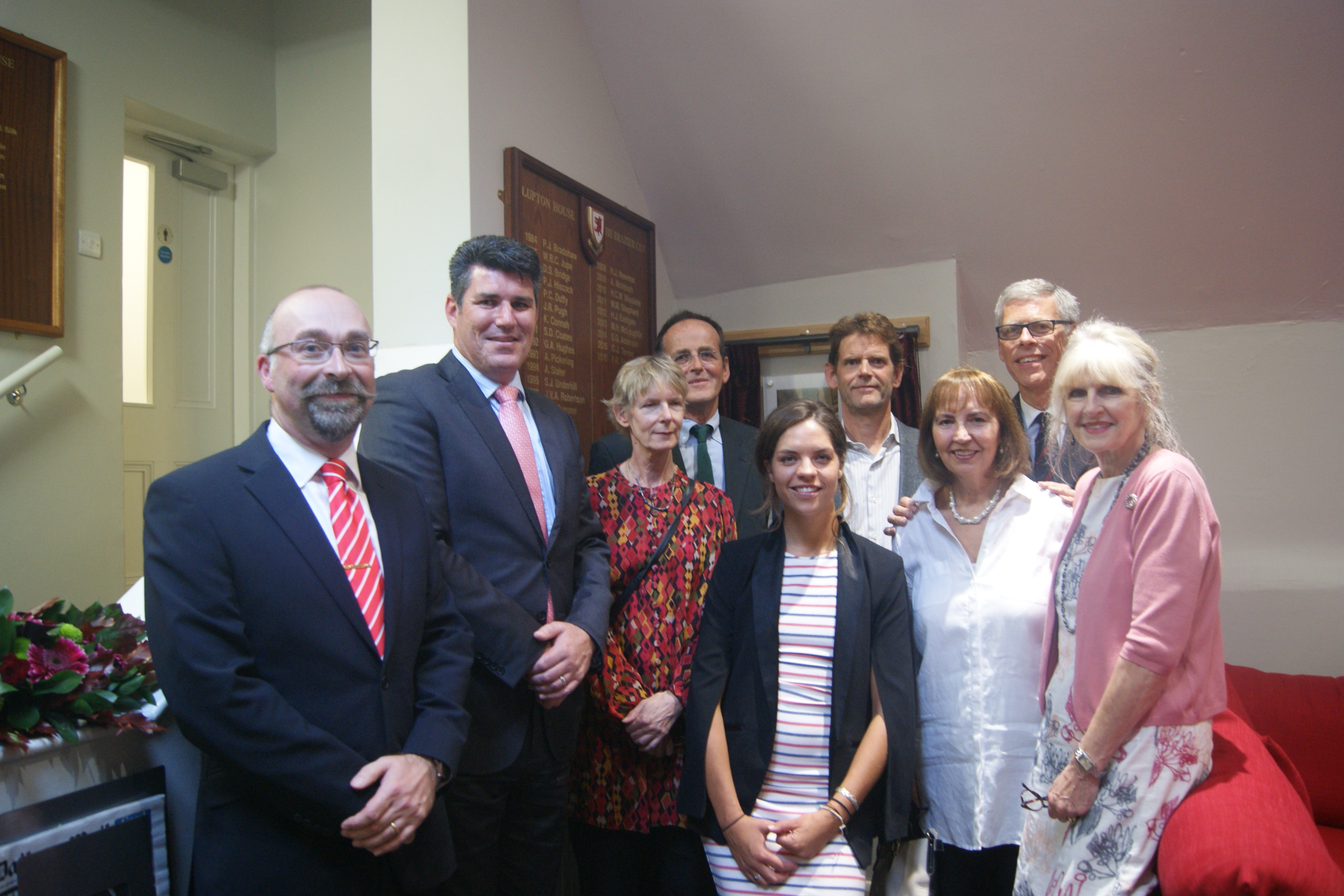 Drury Plaque unveiling - Lupton House, 6th September 2016